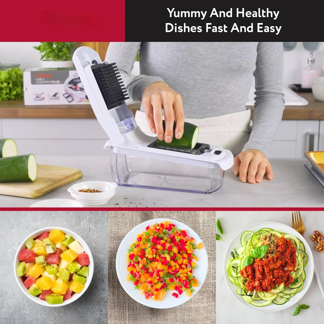 High Quality Multifunctional Vegetable chopper Pro